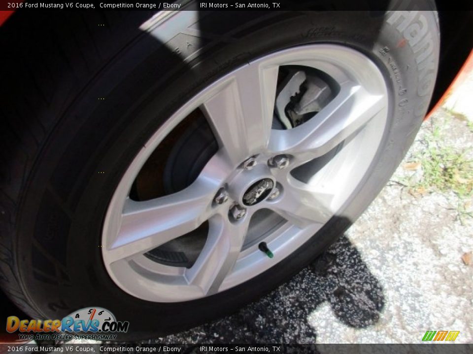 2016 Ford Mustang V6 Coupe Competition Orange / Ebony Photo #3