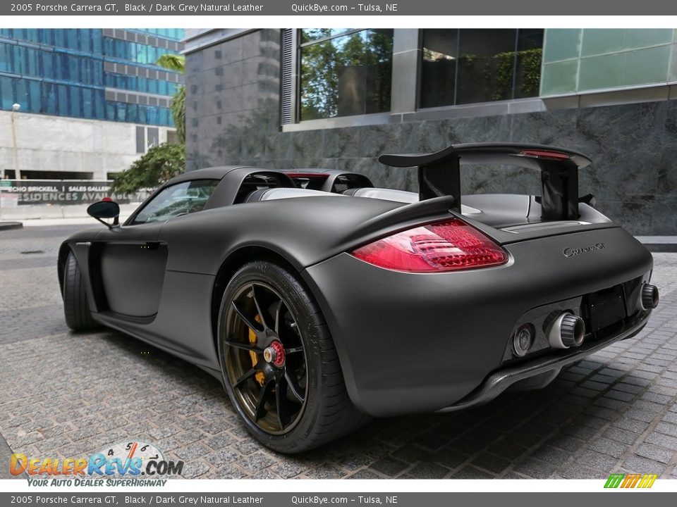 2005 Porsche Carrera GT Black / Dark Grey Natural Leather Photo #3