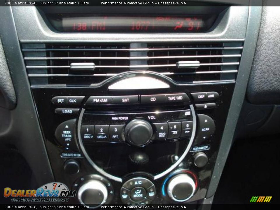 2005 Mazda RX-8 Sunlight Silver Metallic / Black Photo #10