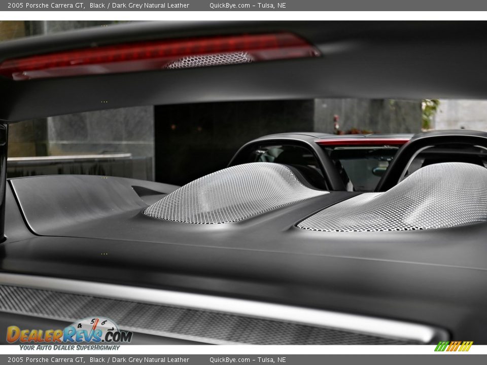 2005 Porsche Carrera GT Black / Dark Grey Natural Leather Photo #6