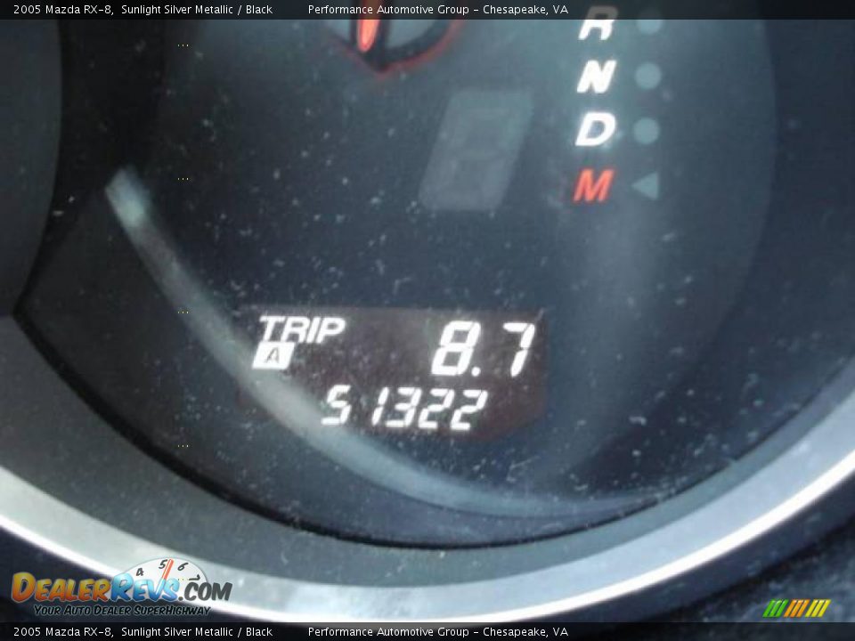 2005 Mazda RX-8 Sunlight Silver Metallic / Black Photo #12