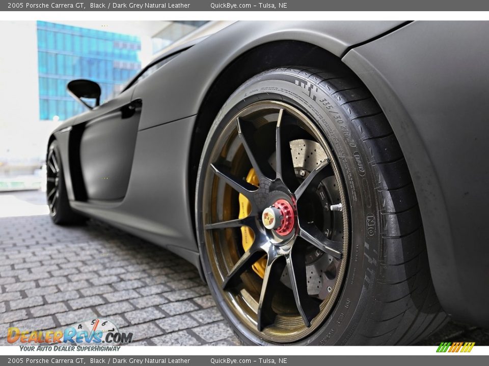 2005 Porsche Carrera GT Black / Dark Grey Natural Leather Photo #8