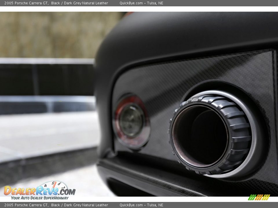2005 Porsche Carrera GT Black / Dark Grey Natural Leather Photo #9