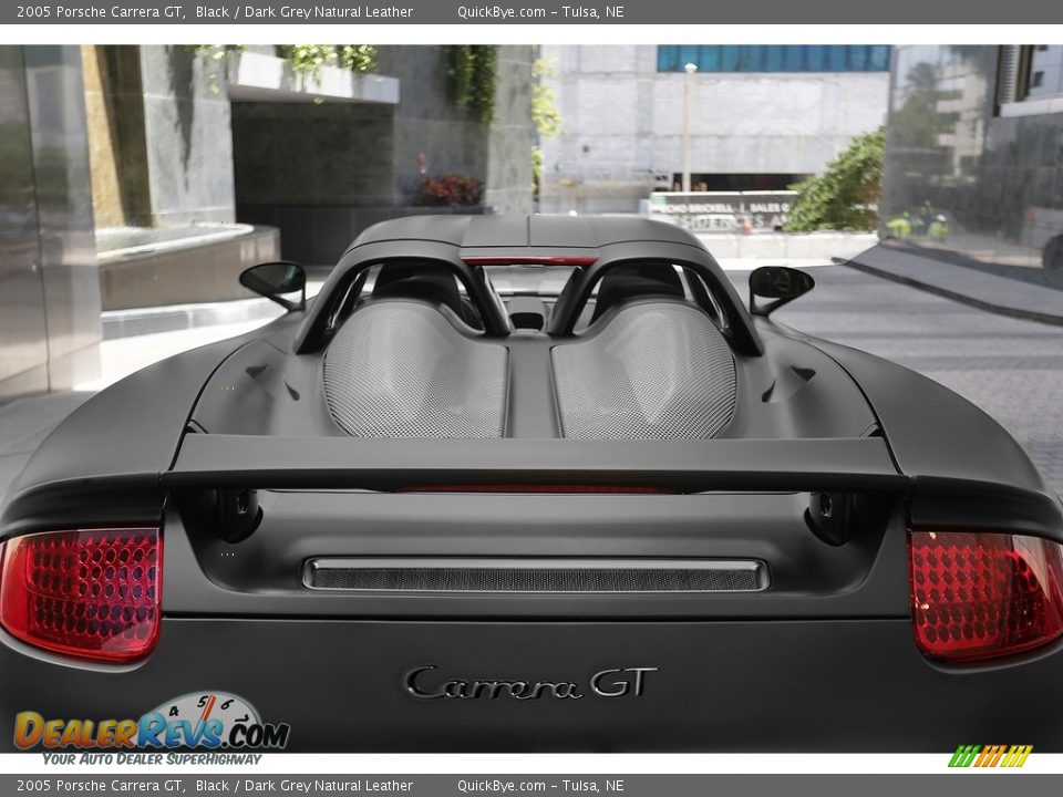 2005 Porsche Carrera GT Black / Dark Grey Natural Leather Photo #10