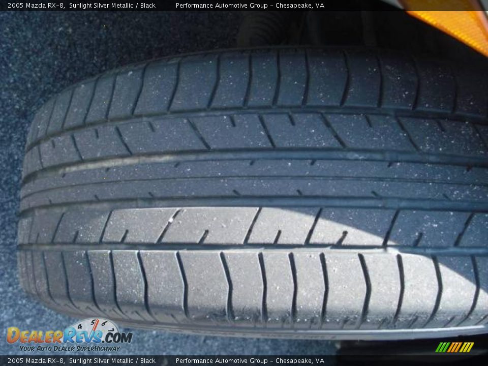 2005 Mazda RX-8 Sunlight Silver Metallic / Black Photo #14