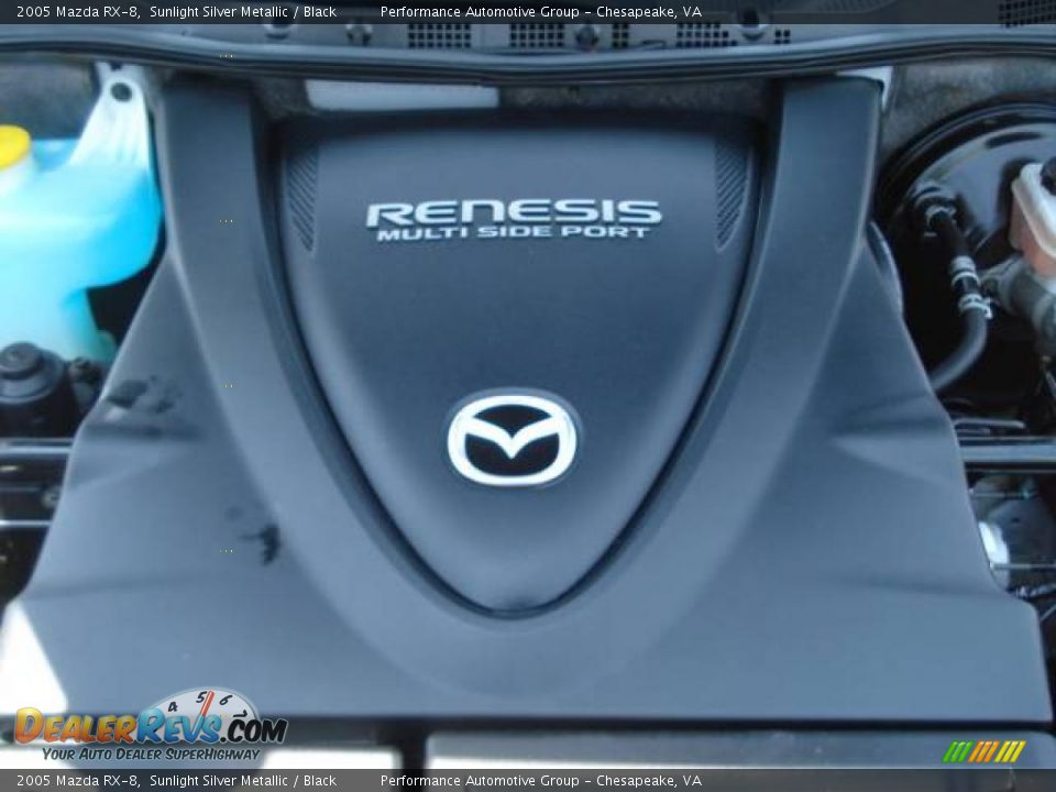 2005 Mazda RX-8 Sunlight Silver Metallic / Black Photo #15