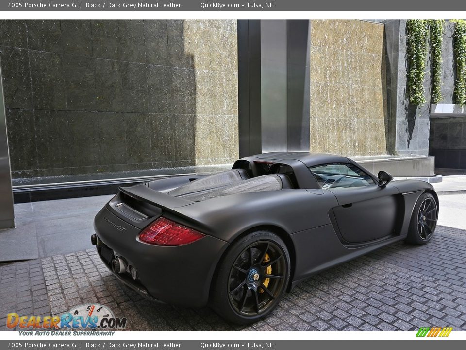 2005 Porsche Carrera GT Black / Dark Grey Natural Leather Photo #15