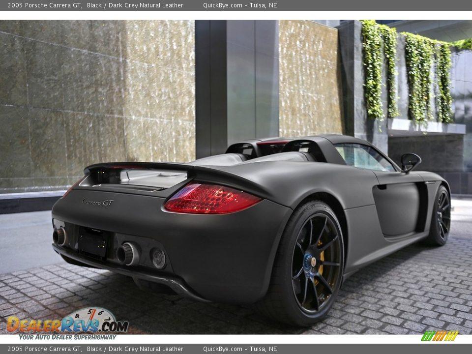 2005 Porsche Carrera GT Black / Dark Grey Natural Leather Photo #16