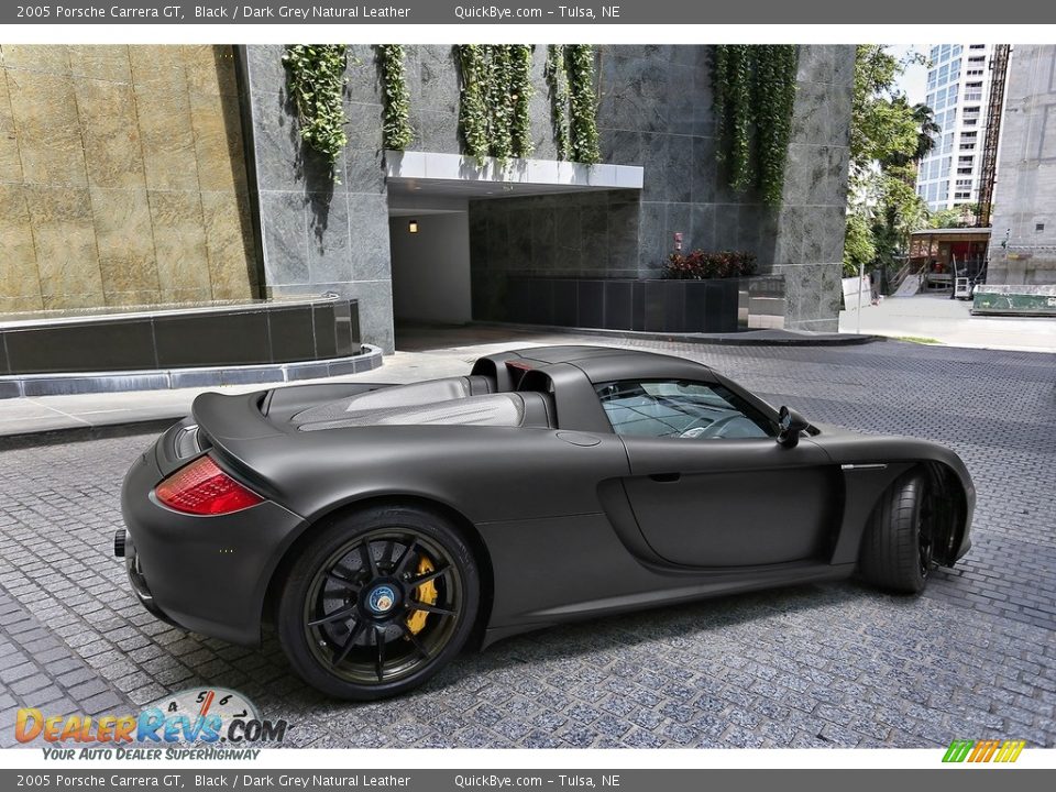 2005 Porsche Carrera GT Black / Dark Grey Natural Leather Photo #18