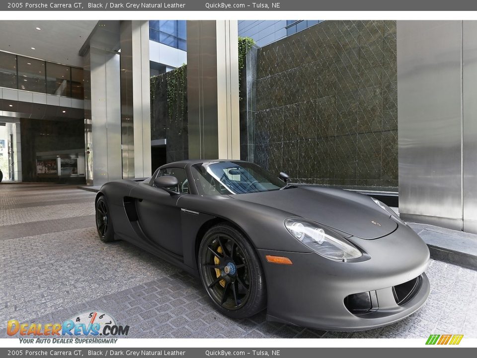 2005 Porsche Carrera GT Black / Dark Grey Natural Leather Photo #20