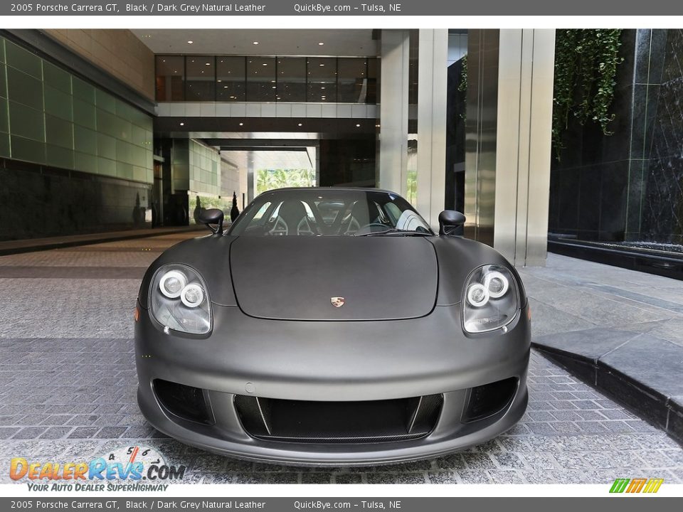2005 Porsche Carrera GT Black / Dark Grey Natural Leather Photo #25