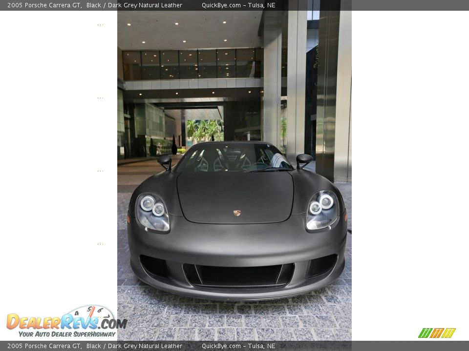 2005 Porsche Carrera GT Black / Dark Grey Natural Leather Photo #26