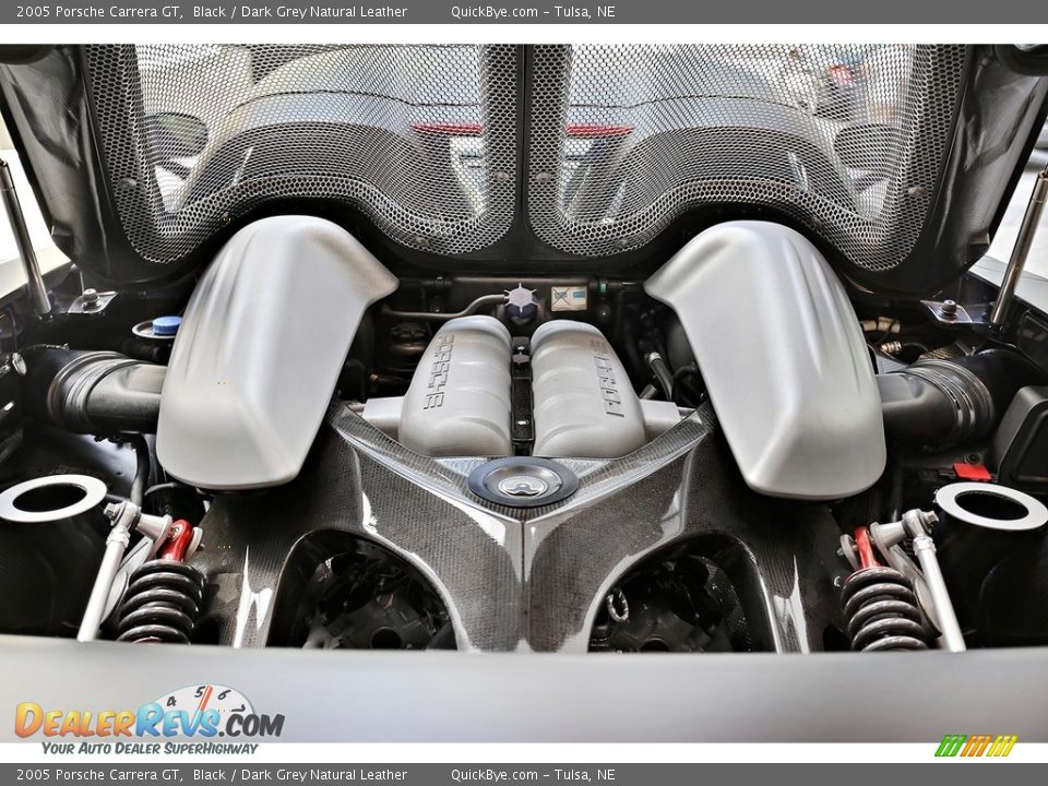 2005 Porsche Carrera GT  5.7 Liter DOHC 40-Valve Variocam V10 Engine Photo #36