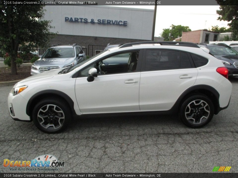 2016 Subaru Crosstrek 2.0i Limited Crystal White Pearl / Black Photo #3