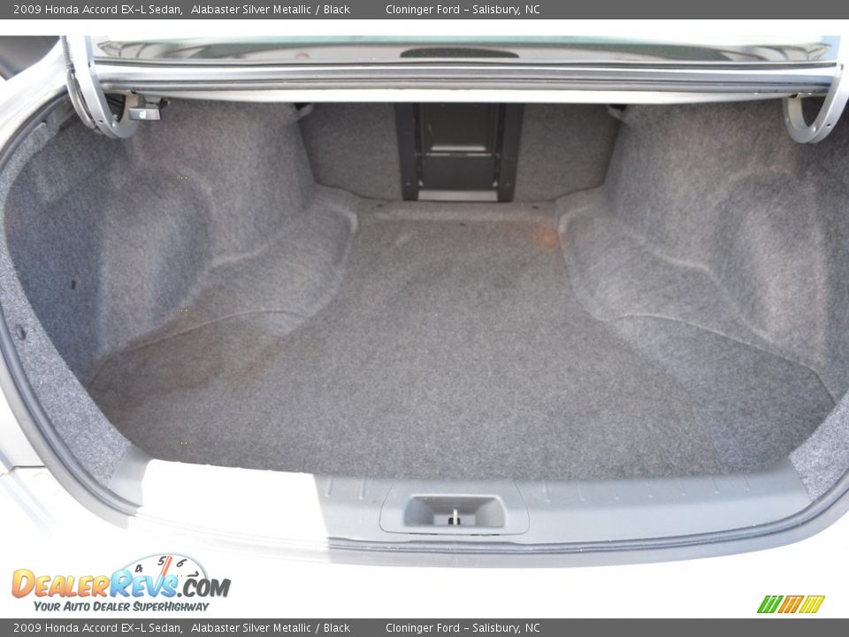 2009 Honda Accord EX-L Sedan Alabaster Silver Metallic / Black Photo #13