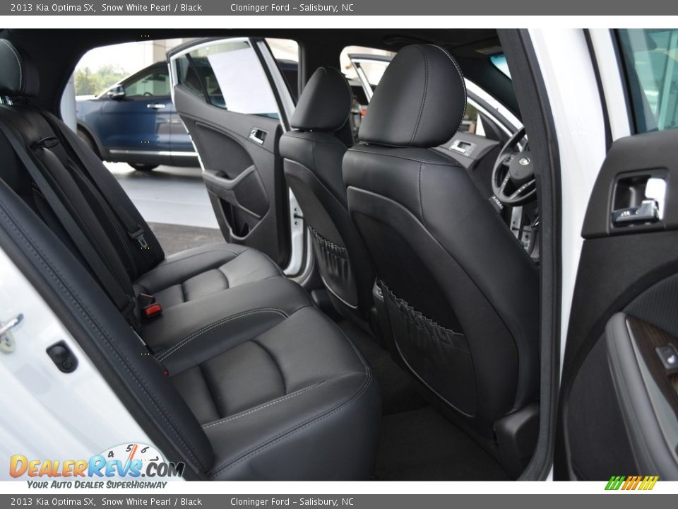 2013 Kia Optima SX Snow White Pearl / Black Photo #14