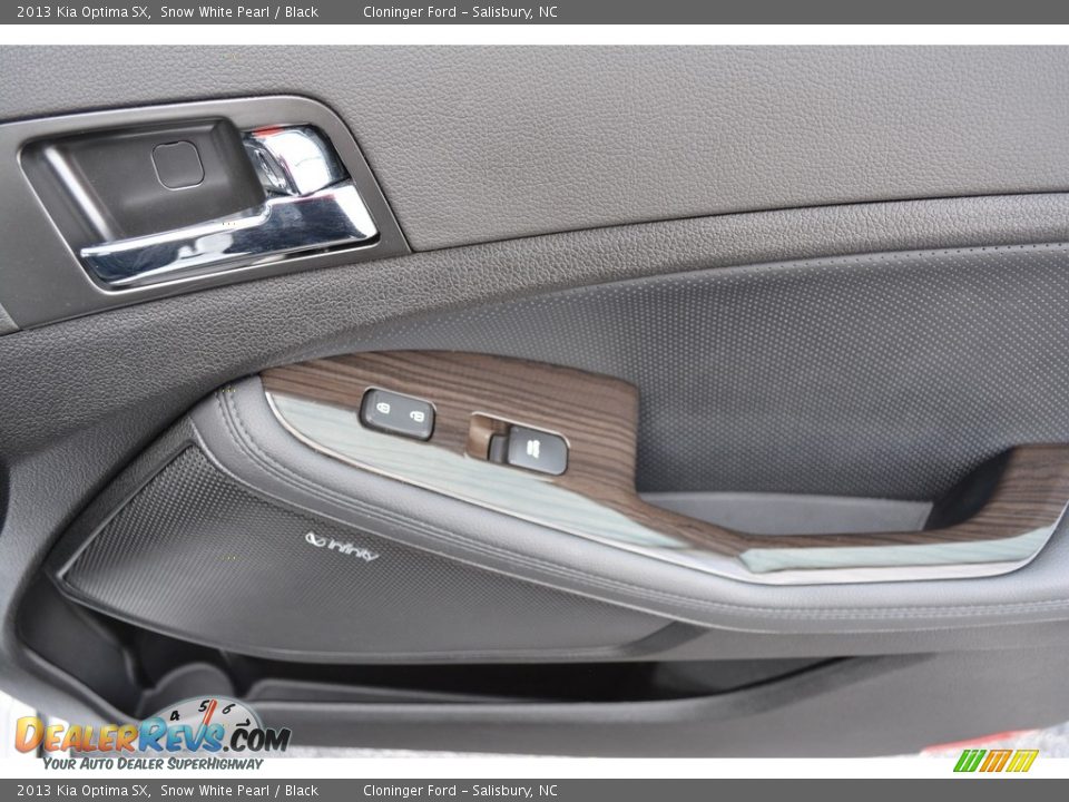 2013 Kia Optima SX Snow White Pearl / Black Photo #15