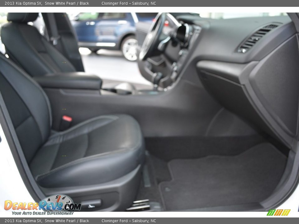 2013 Kia Optima SX Snow White Pearl / Black Photo #16