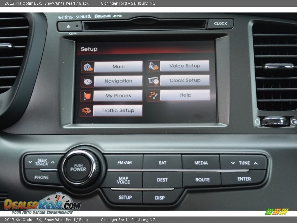 2013 Kia Optima SX Snow White Pearl / Black Photo #17