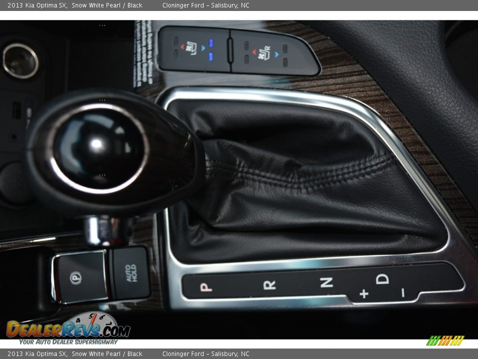2013 Kia Optima SX Snow White Pearl / Black Photo #22