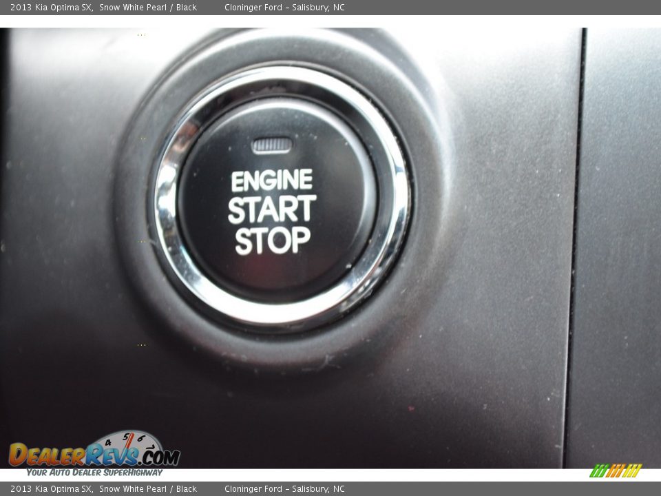 2013 Kia Optima SX Snow White Pearl / Black Photo #27