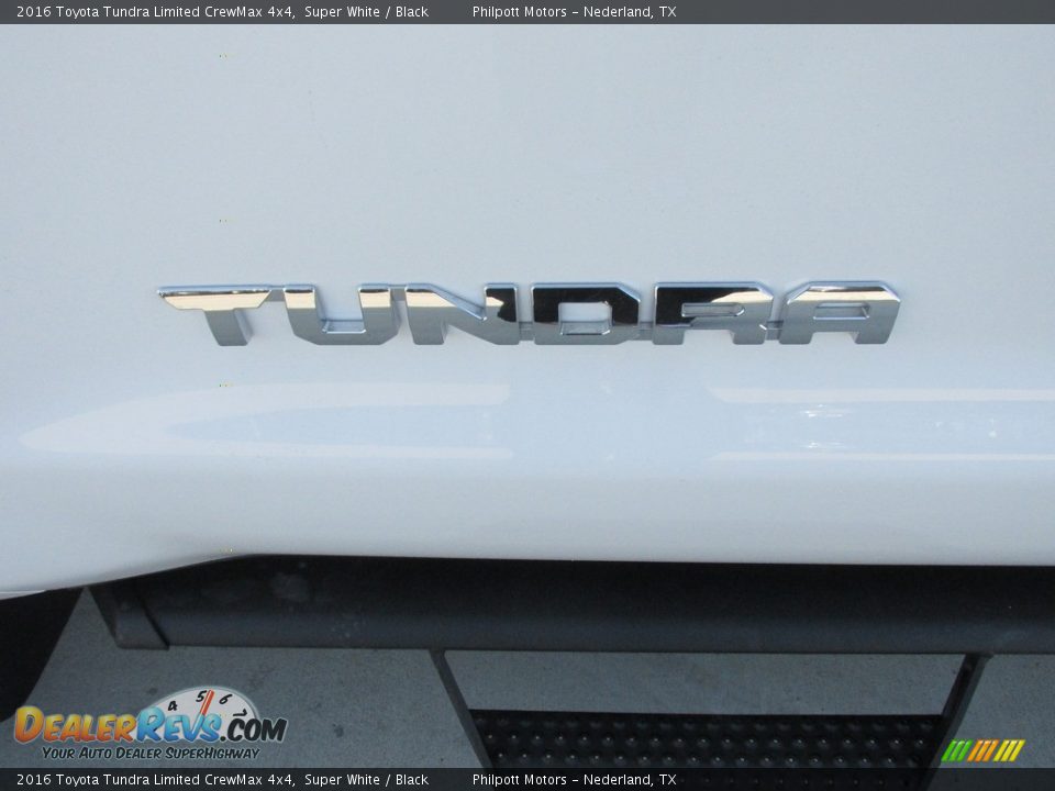 2016 Toyota Tundra Limited CrewMax 4x4 Super White / Black Photo #15