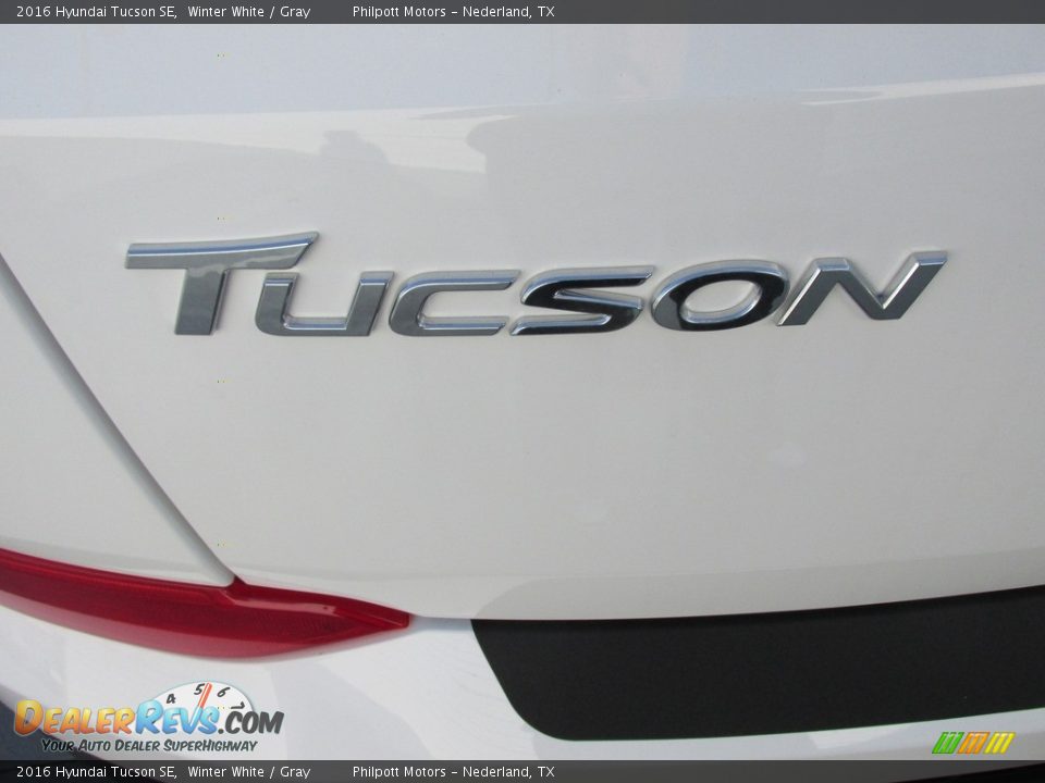 2016 Hyundai Tucson SE Winter White / Gray Photo #13