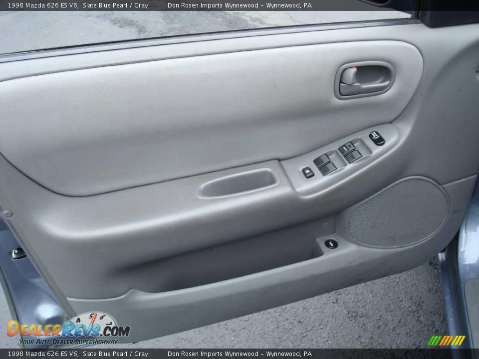 1998 Mazda 626 ES V6 Slate Blue Pearl / Gray Photo #12