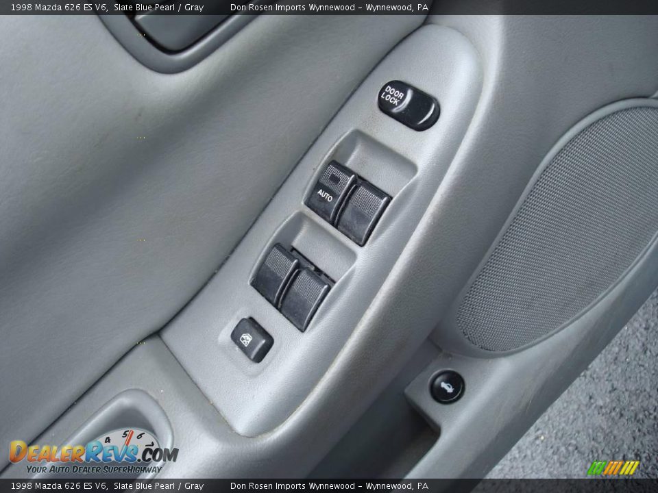 1998 Mazda 626 ES V6 Slate Blue Pearl / Gray Photo #13