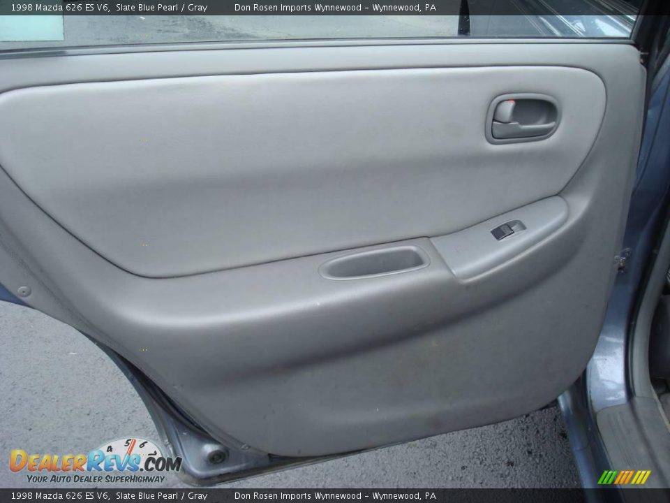 1998 Mazda 626 ES V6 Slate Blue Pearl / Gray Photo #19