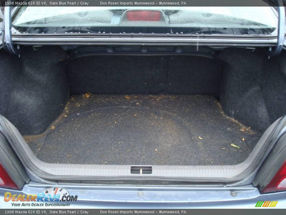 1998 Mazda 626 ES V6 Slate Blue Pearl / Gray Photo #20