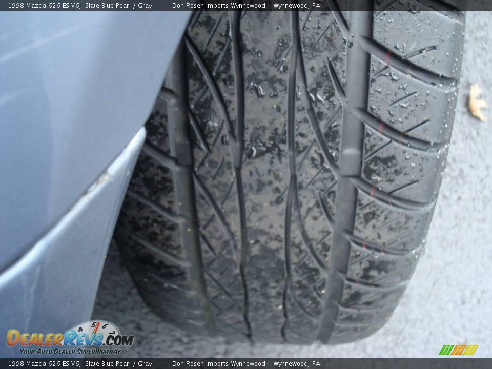 1998 Mazda 626 ES V6 Slate Blue Pearl / Gray Photo #24