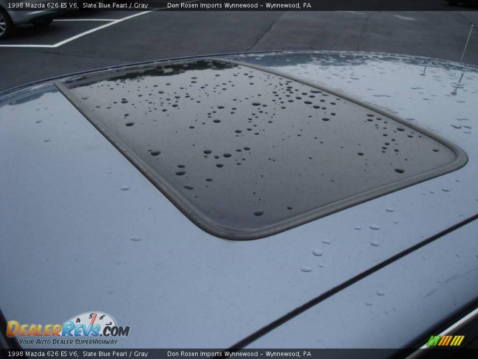 1998 Mazda 626 ES V6 Slate Blue Pearl / Gray Photo #25