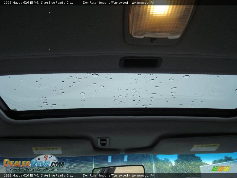 1998 Mazda 626 ES V6 Slate Blue Pearl / Gray Photo #26
