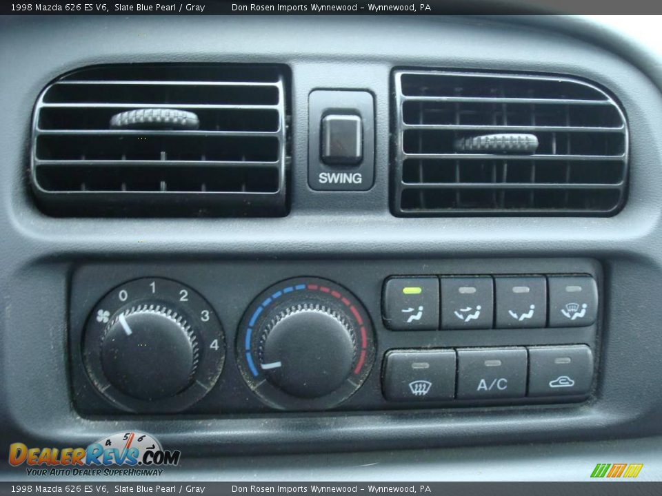 1998 Mazda 626 ES V6 Slate Blue Pearl / Gray Photo #29