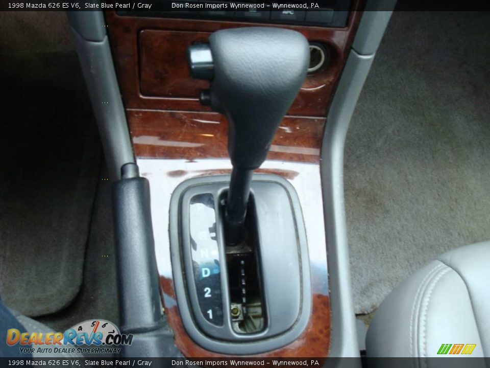 1998 Mazda 626 ES V6 Slate Blue Pearl / Gray Photo #31
