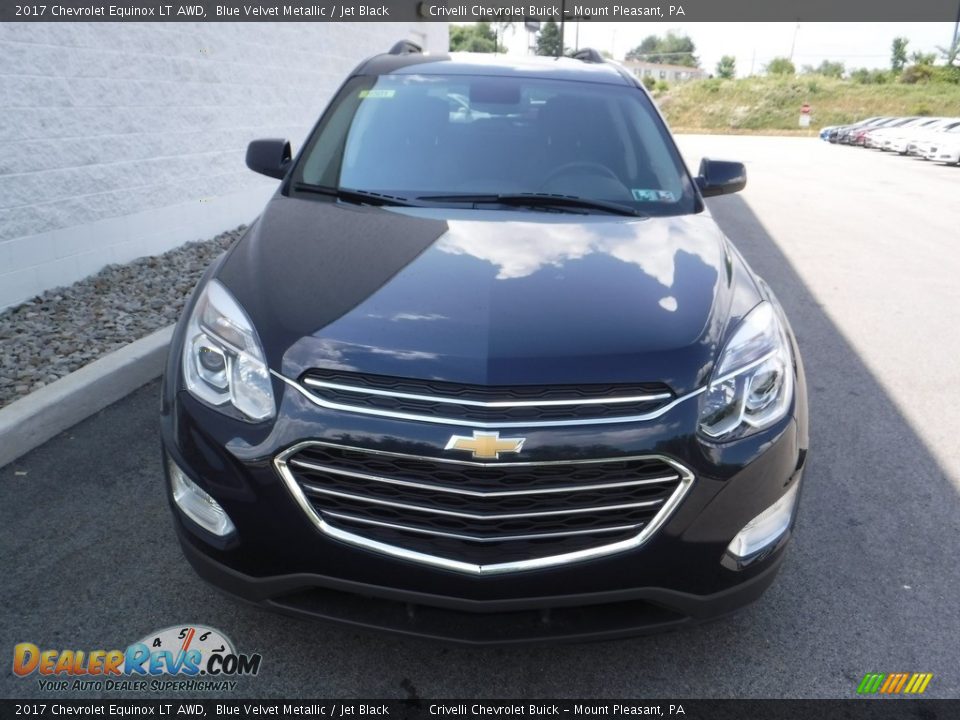 2017 Chevrolet Equinox LT AWD Blue Velvet Metallic / Jet Black Photo #5