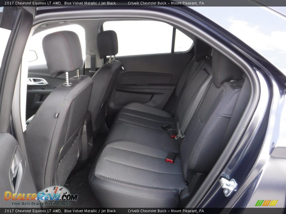 2017 Chevrolet Equinox LT AWD Blue Velvet Metallic / Jet Black Photo #22