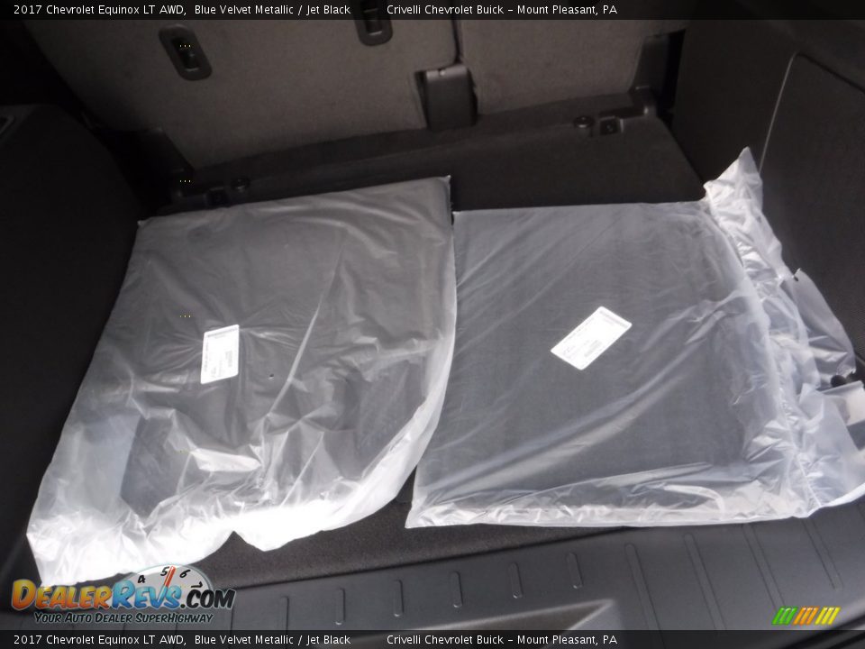 2017 Chevrolet Equinox LT AWD Blue Velvet Metallic / Jet Black Photo #24