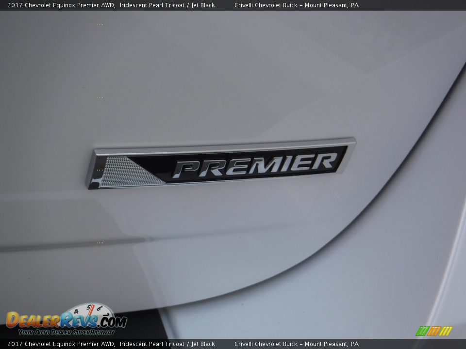 2017 Chevrolet Equinox Premier AWD Iridescent Pearl Tricoat / Jet Black Photo #8