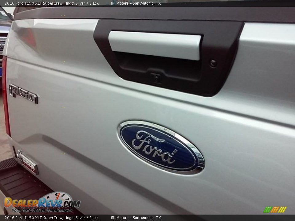 2016 Ford F150 XLT SuperCrew Ingot Silver / Black Photo #4