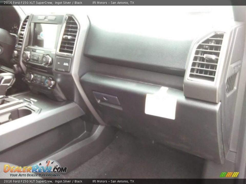 2016 Ford F150 XLT SuperCrew Ingot Silver / Black Photo #9