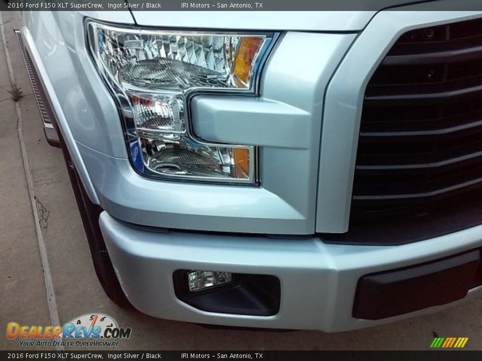 2016 Ford F150 XLT SuperCrew Ingot Silver / Black Photo #22