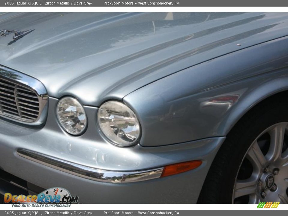 2005 Jaguar XJ XJ8 L Zircon Metallic / Dove Grey Photo #6