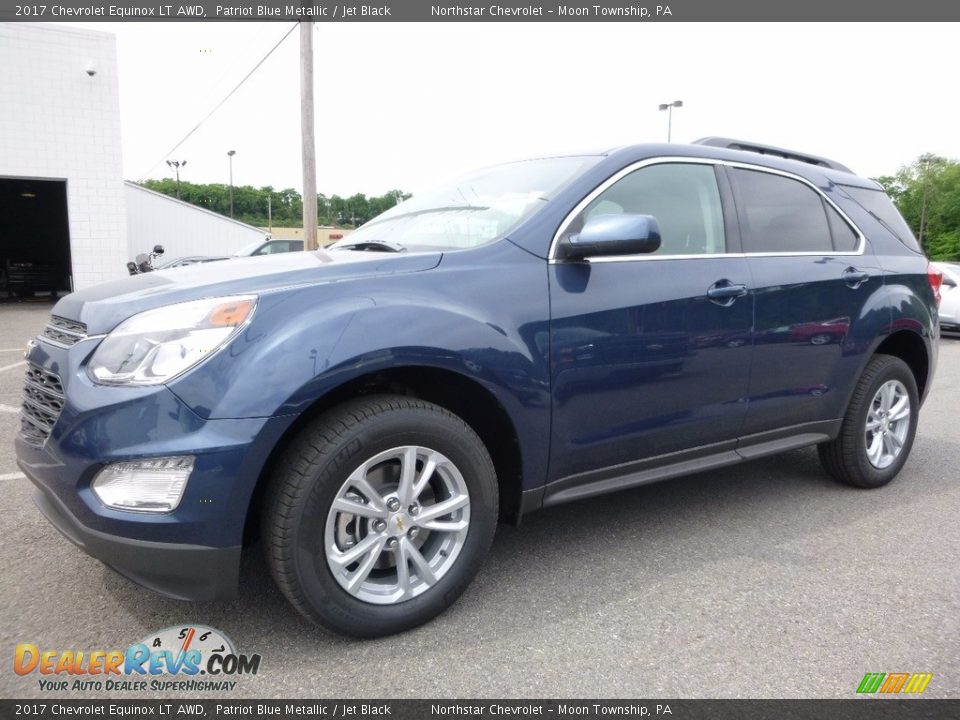 2017 Chevrolet Equinox LT AWD Patriot Blue Metallic / Jet Black Photo #1