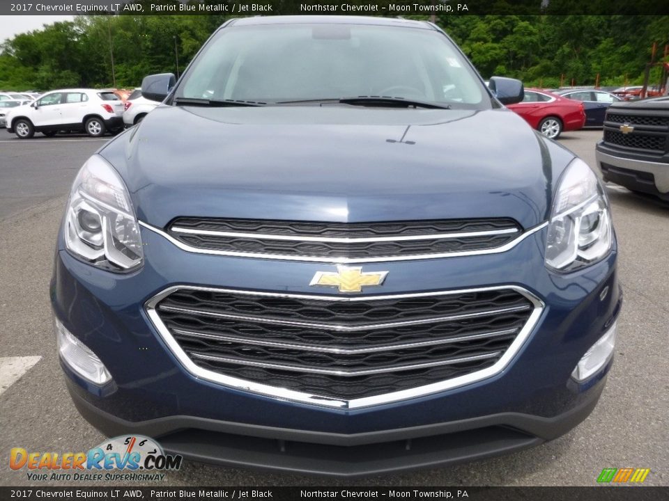 2017 Chevrolet Equinox LT AWD Patriot Blue Metallic / Jet Black Photo #2