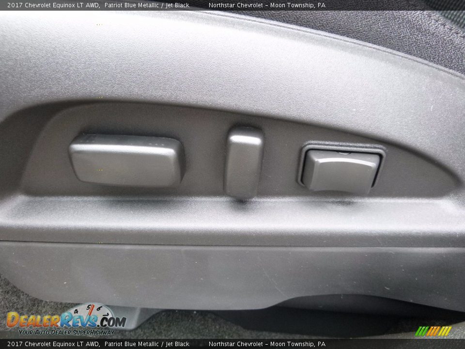 2017 Chevrolet Equinox LT AWD Patriot Blue Metallic / Jet Black Photo #14
