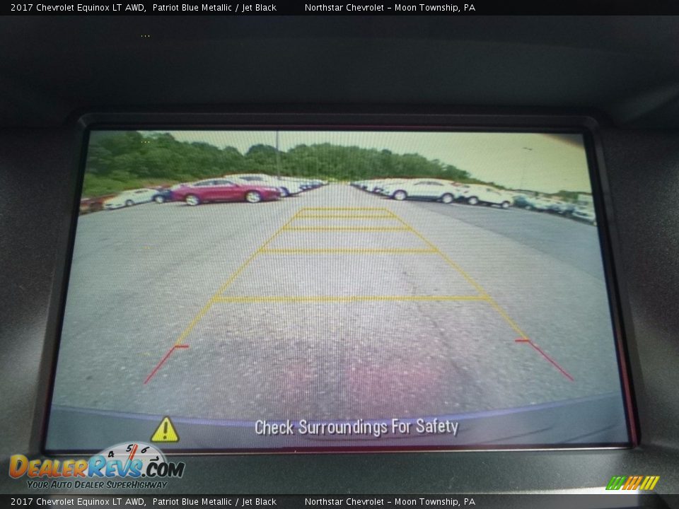2017 Chevrolet Equinox LT AWD Patriot Blue Metallic / Jet Black Photo #19