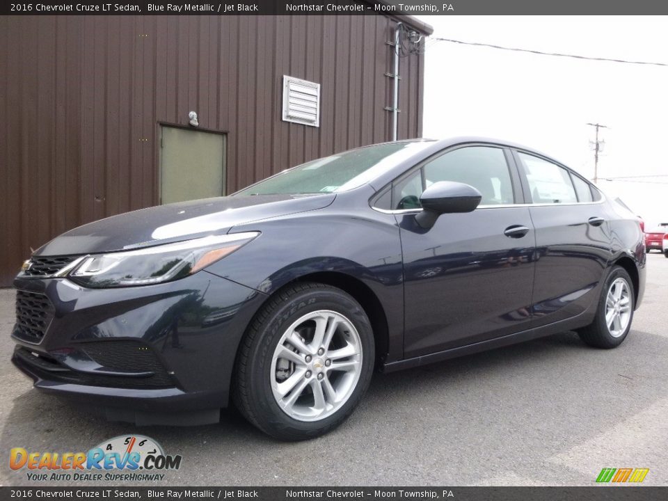 2016 Chevrolet Cruze LT Sedan Blue Ray Metallic / Jet Black Photo #1