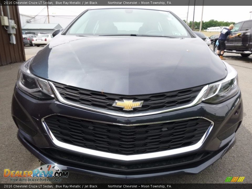 2016 Chevrolet Cruze LT Sedan Blue Ray Metallic / Jet Black Photo #2